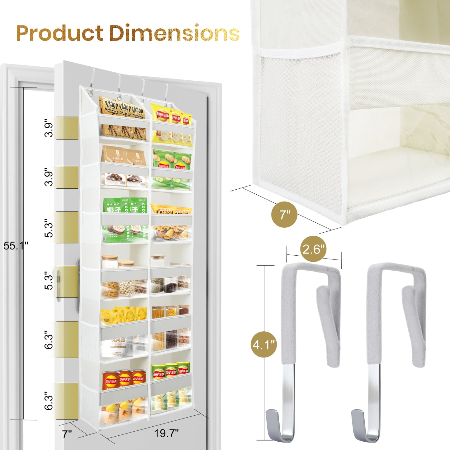 Over Door Organizer XL