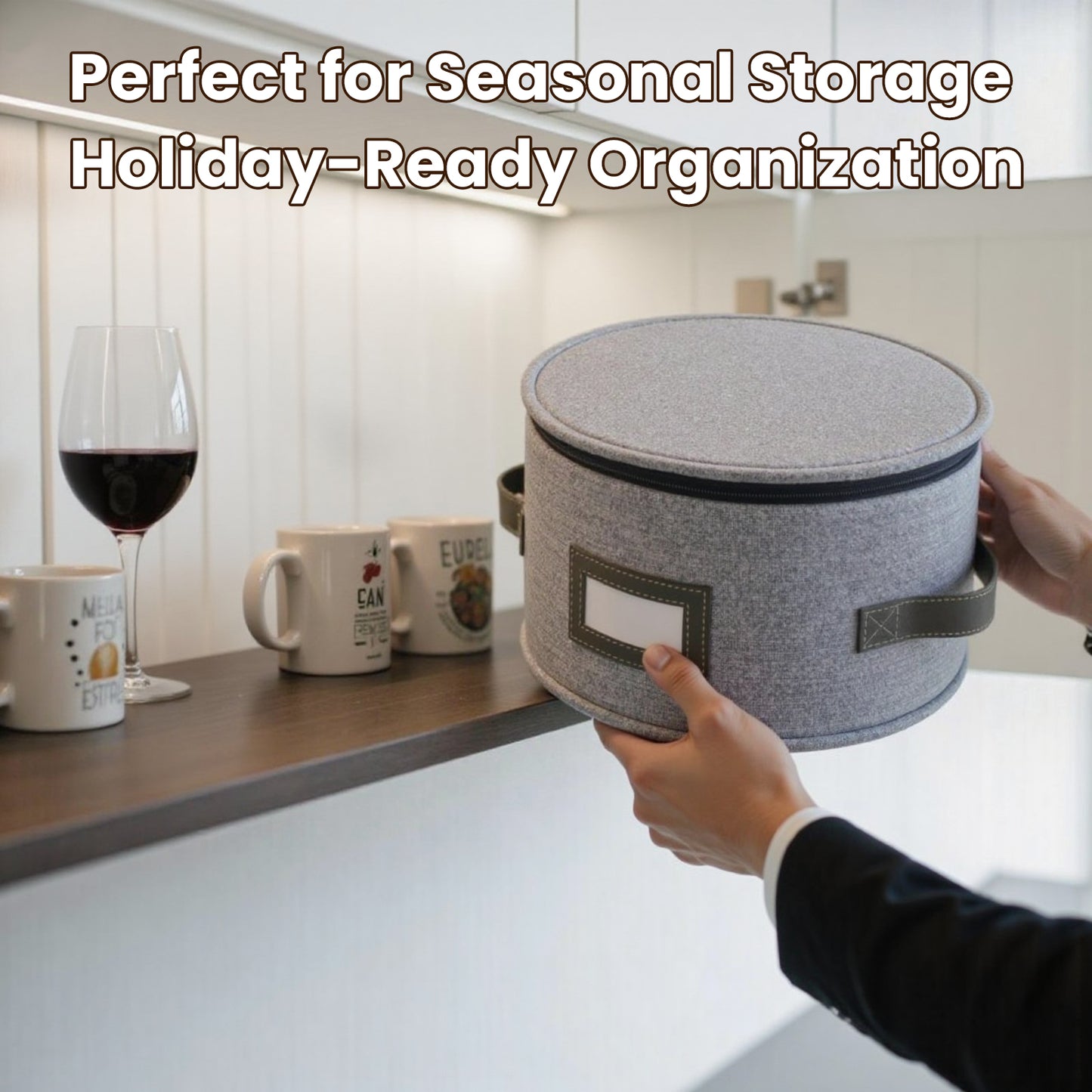 China Storage Containers (Light Gray)