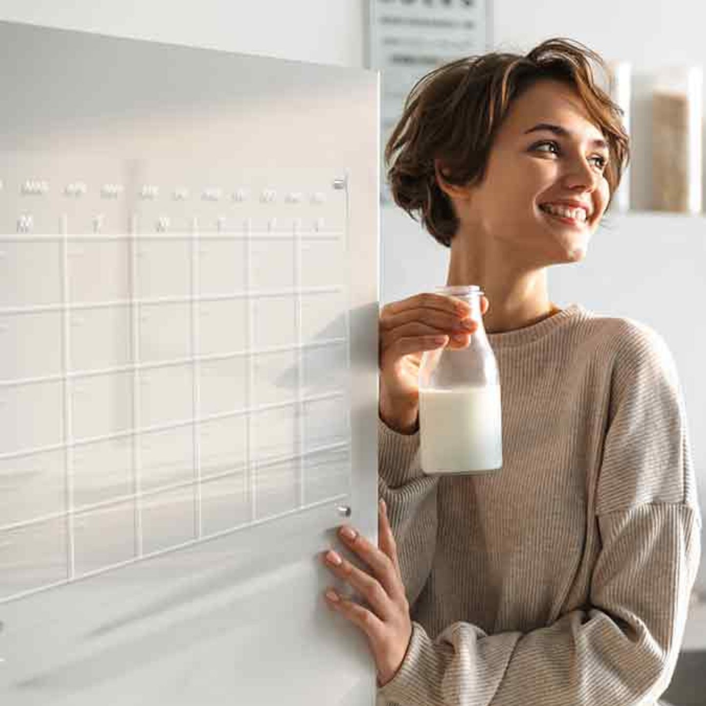 Acrylic Magnetic Fridge Calendar