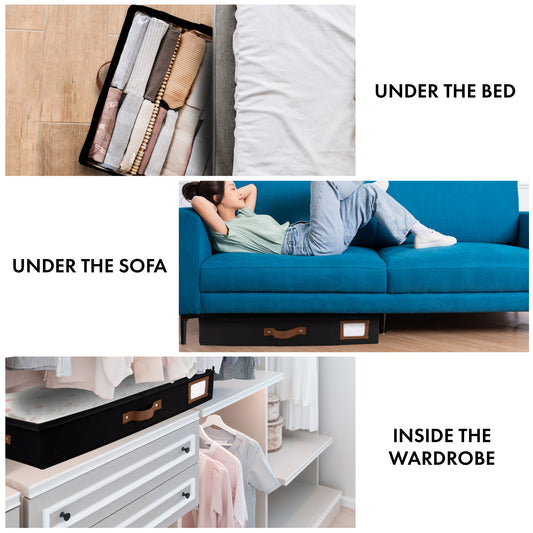 Under Bed Storage (Black)