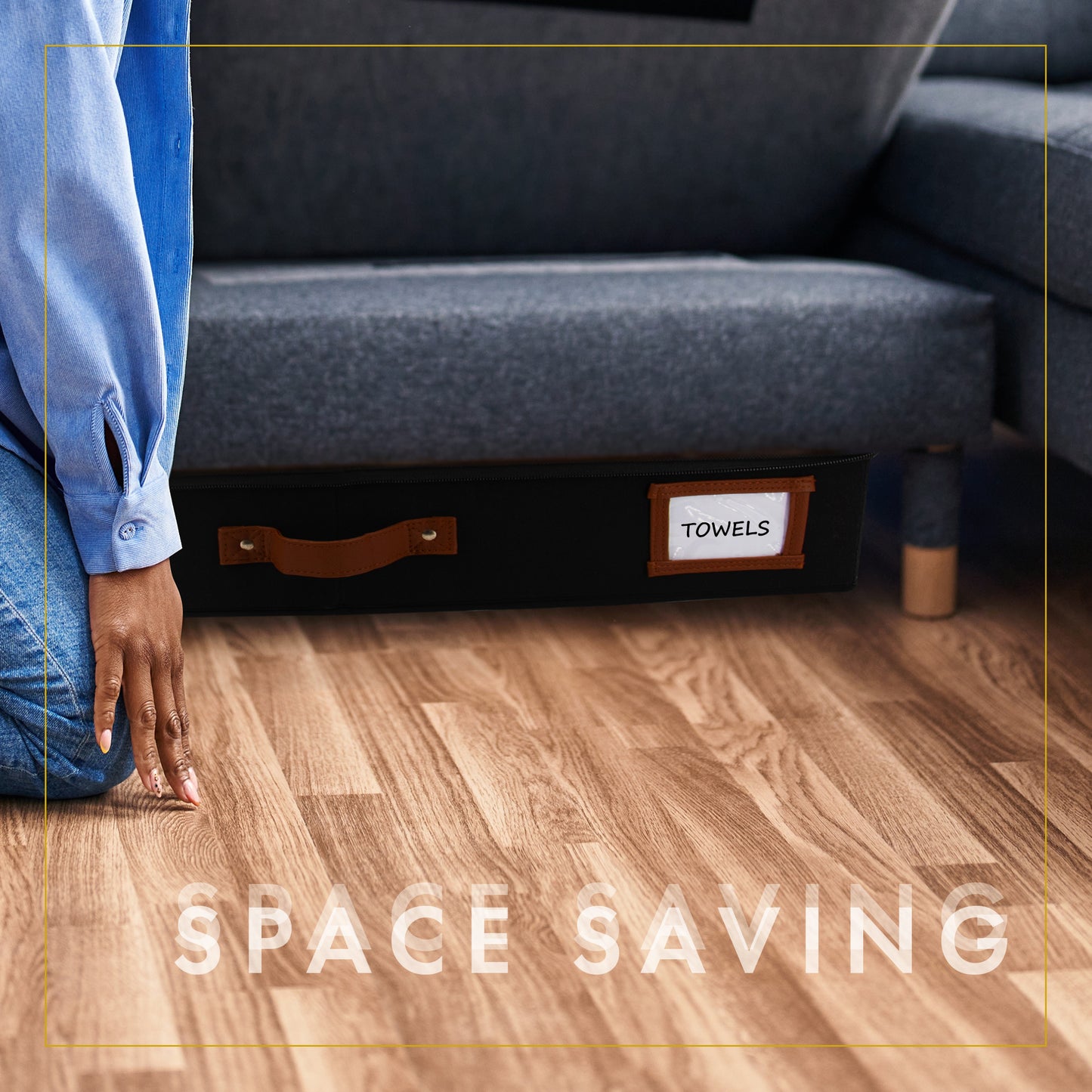 Under Bed Storage (Black)