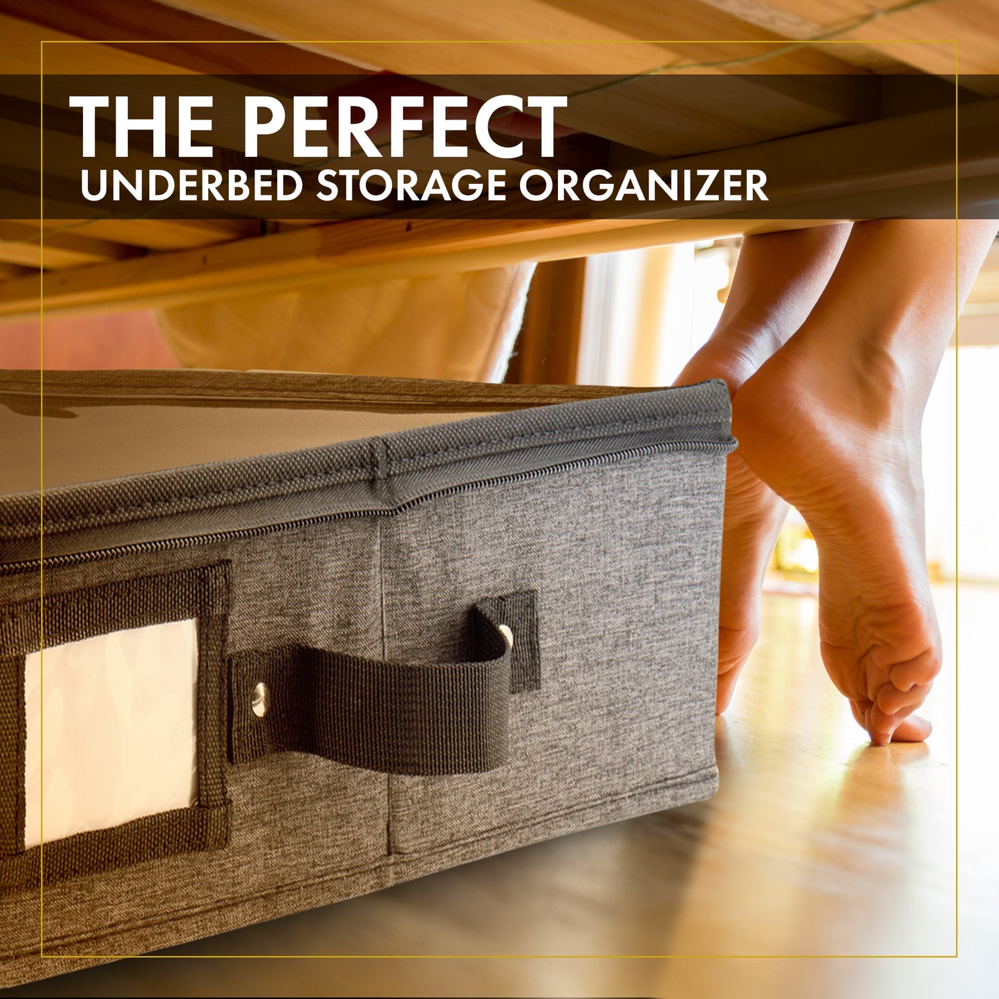 Under Bed Storage (Dark Gray)
