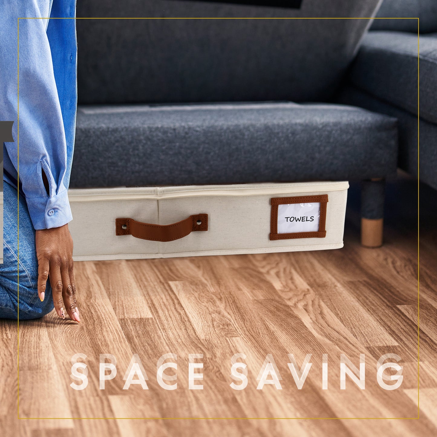 Under Bed Storage (Ivory)