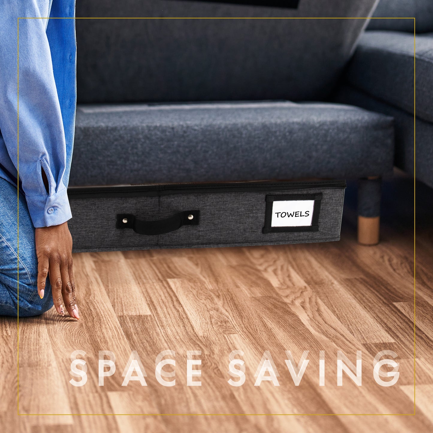 Under Bed Storage (Dark Gray)