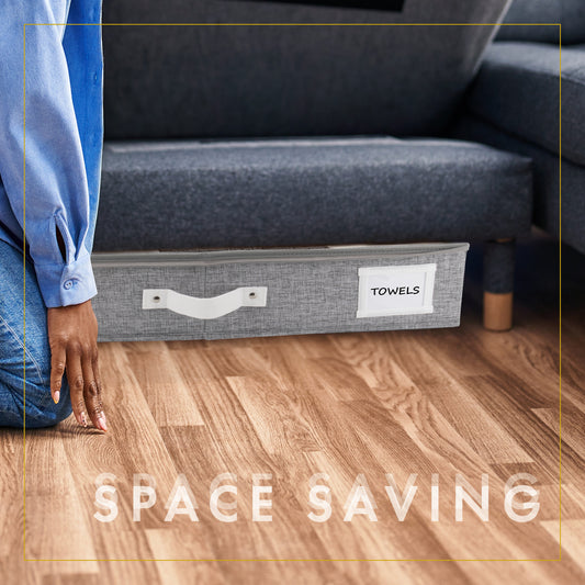 Under Bed Storage (Light Gray)