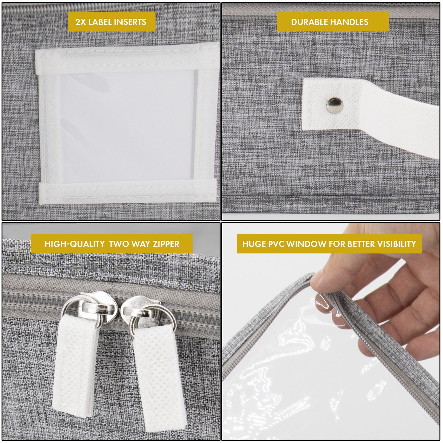 Under Bed Storage (Light Gray)