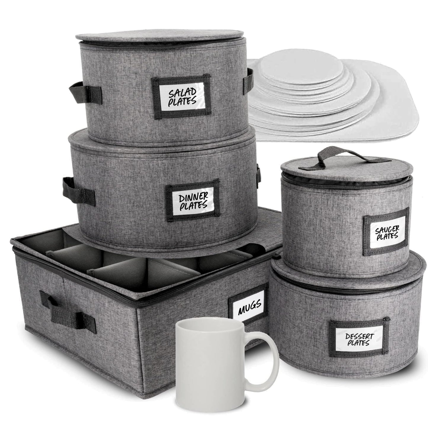 China Storage Containers (Dark Gray)