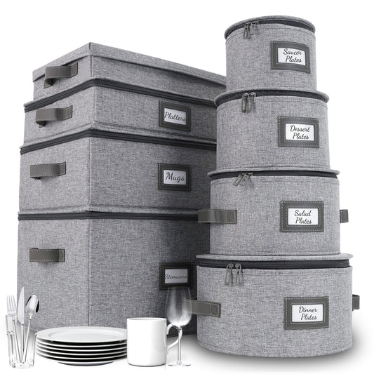 China Storage Containers (Light Gray)