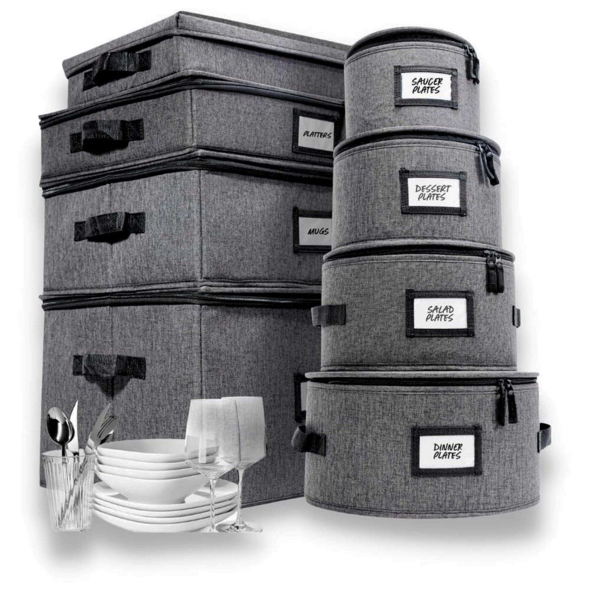 China Storage Containers (Dark Gray)