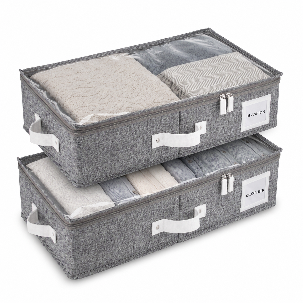 Under Bed Storage (Light Gray)