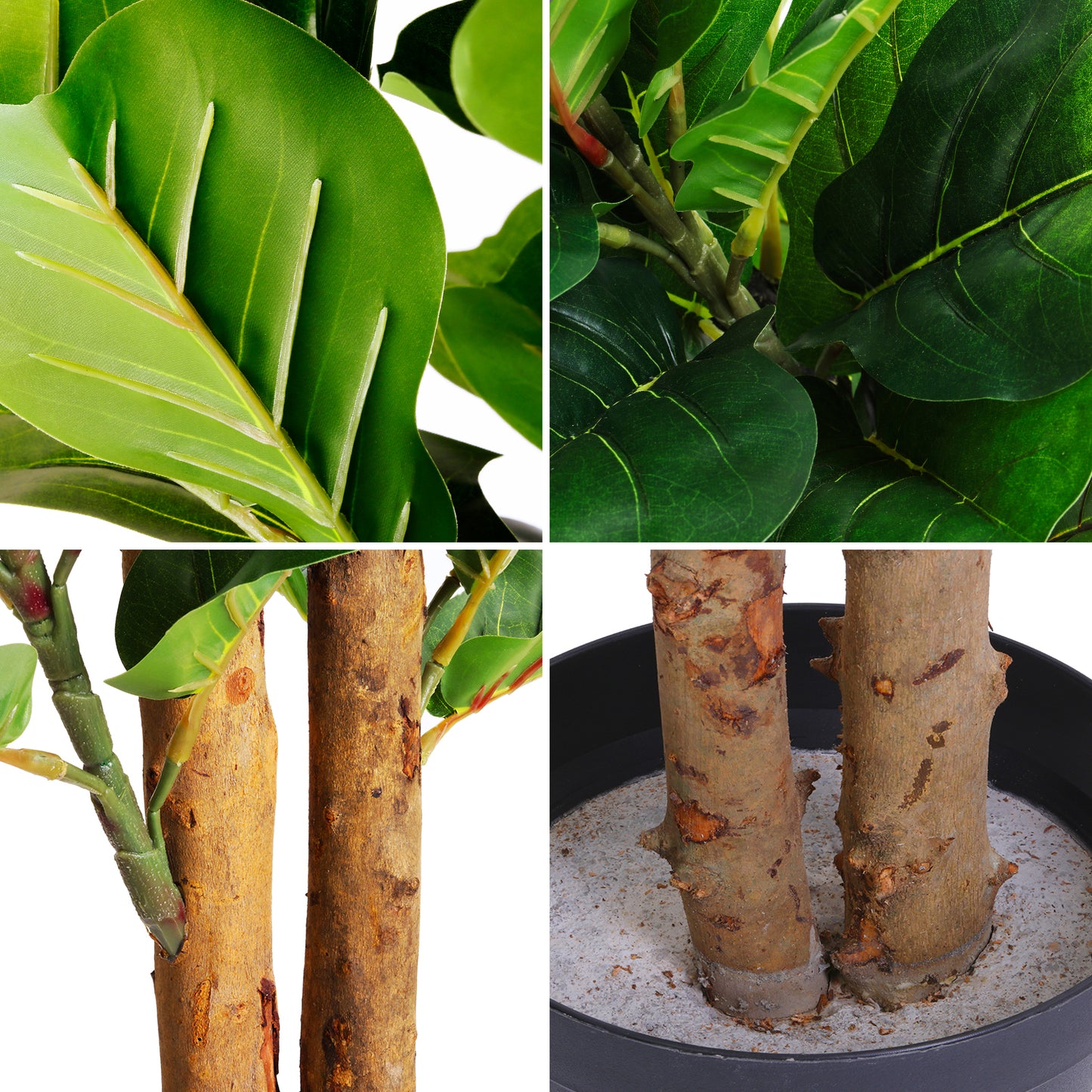 Faux Fiddle Leaf Plant