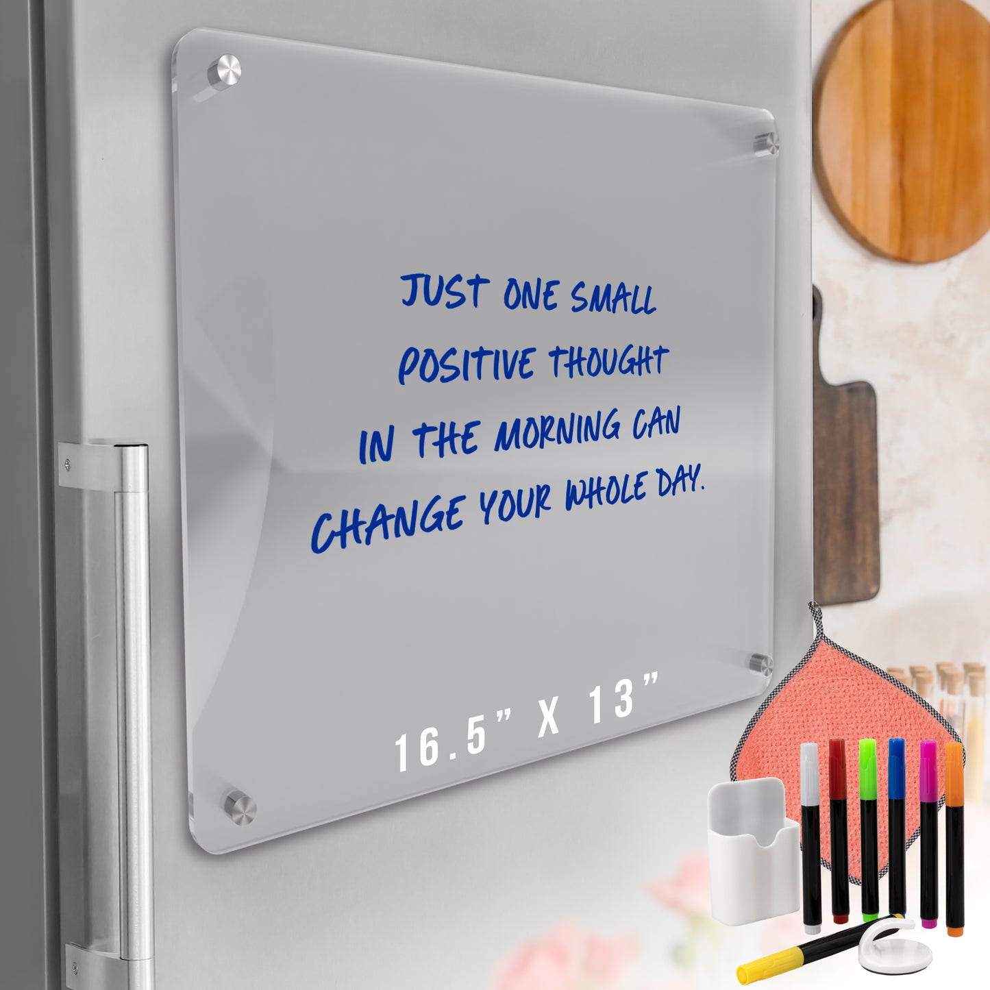 Acrylic Magnetic Fridge Calendar
