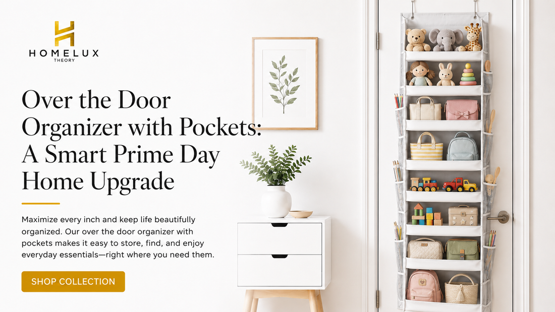 Over the Door Organizer with Pockets: A Smart Prime Day Home Upgrade