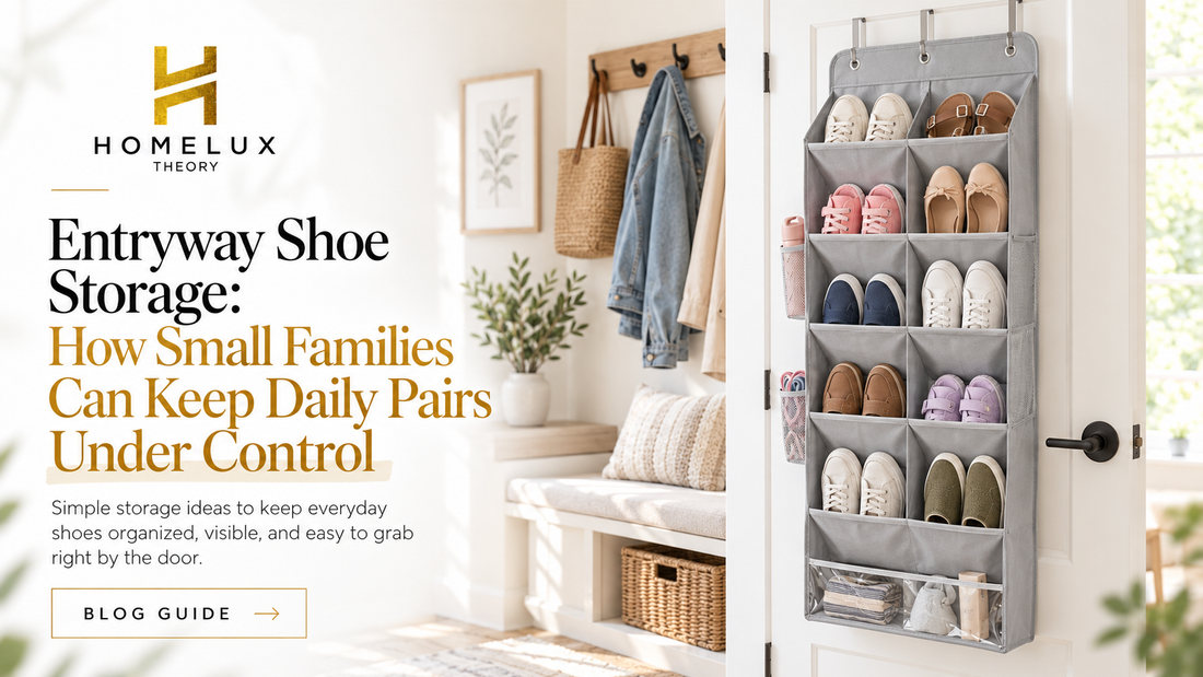 Entryway Shoe Storage: How Small Families Can Keep Daily Pairs Under Control