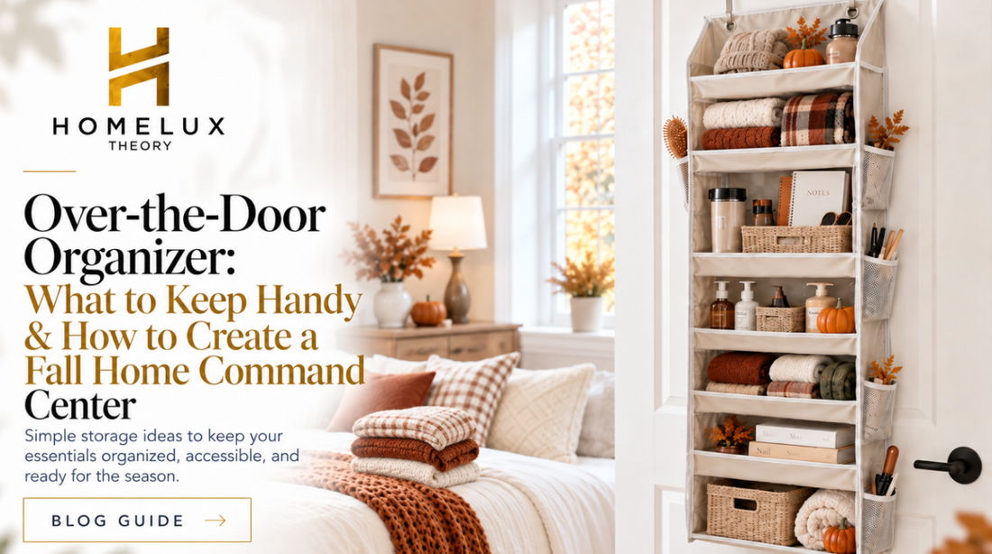 Over-the-Door Organizer: What to Keep Handy & How to Create a Fall Home Command Center
