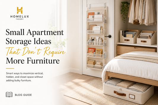 Small Apartment Storage Ideas That Don’t Require More Furniture