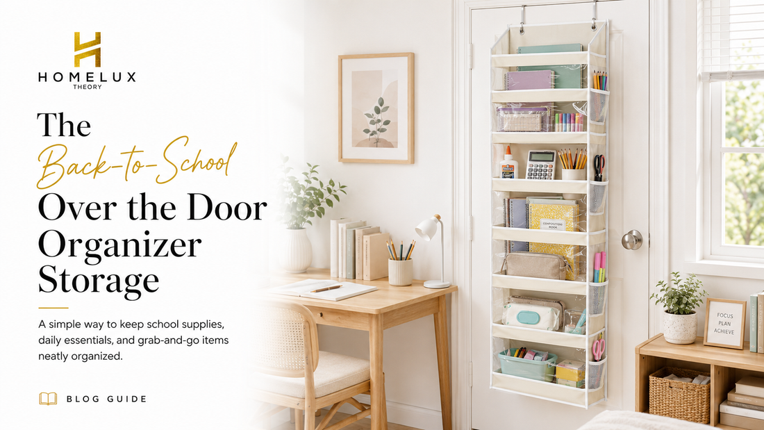 The Back-to-School Over the Door Organizer Storage