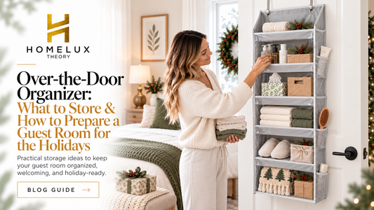 Over-the-Door Organizer: What to Store & How to Prepare a Guest Room for the Holidays