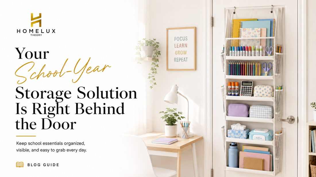 Your School-Year Storage Solution Is Right Behind the Door