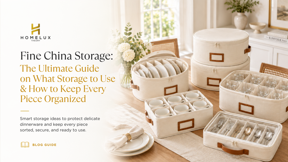 Fine China Storage: The Ultimate Guide on What Storage to Use & How to Keep Every Piece Organized
