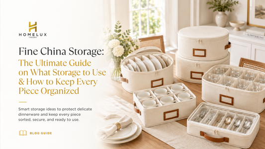 Fine China Storage: The Ultimate Guide on What Storage to Use & How to Keep Every Piece Organized