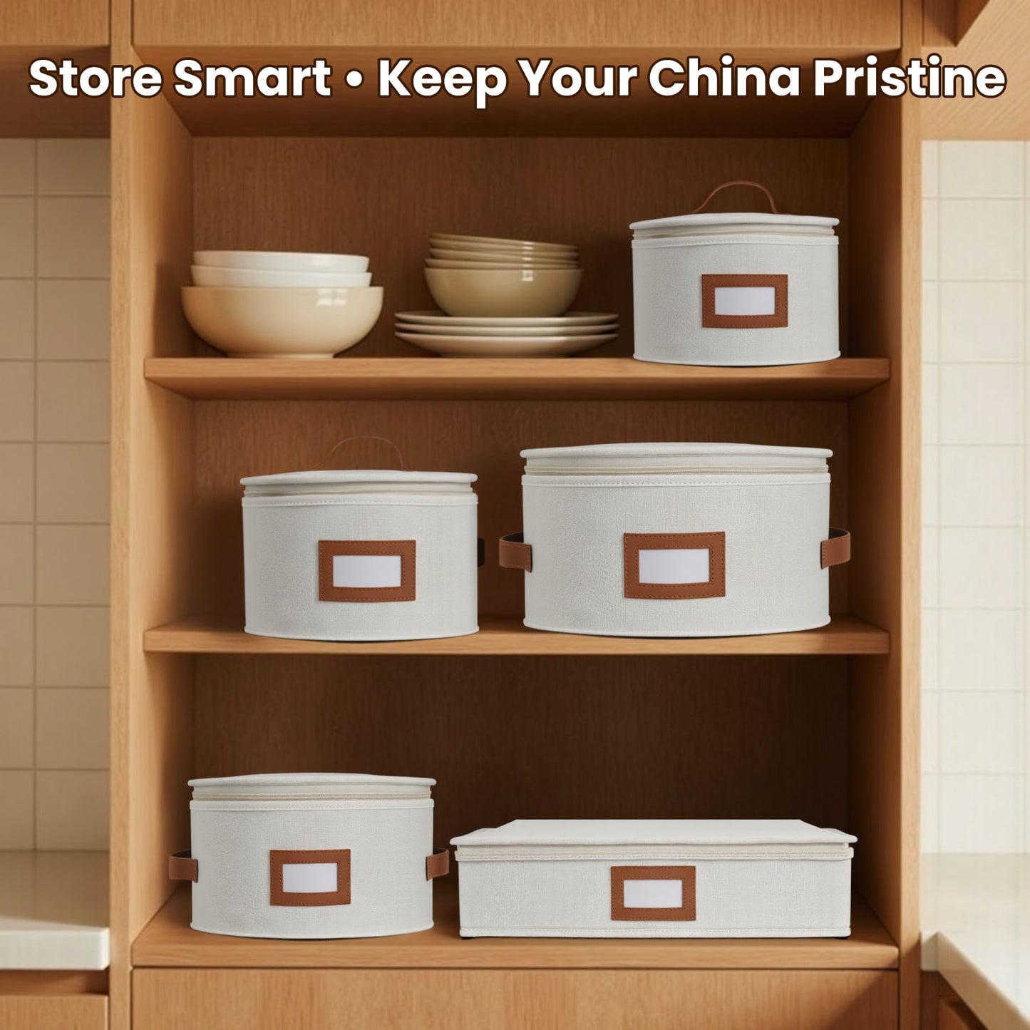 China Storage Containers (Ivory)