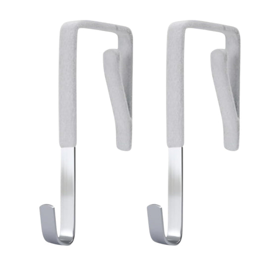Hanger Hooks Velvet Coated (FOR Over Door Organizer)
