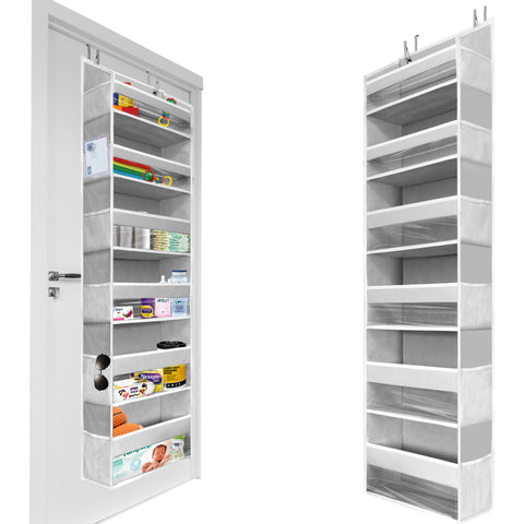 Over the Door Organizer (Light Gray)