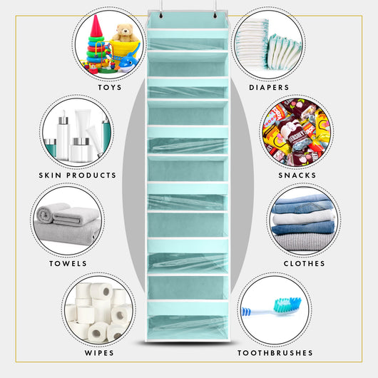 Over the Door Organizer with Pockets