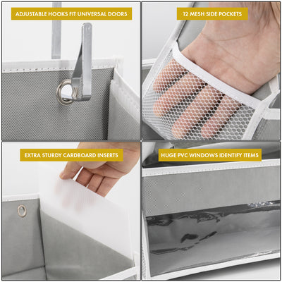 Over the Door Organizer with Pockets