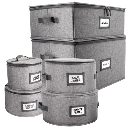China Storage Containers (Dark Gray)