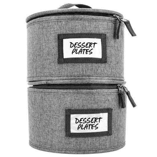 Hard Shell China Storage Containers (Dark Gray)