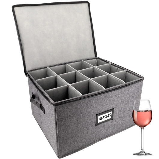 Hard Shell China Storage Containers (Dark Gray)