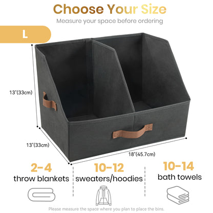 Trapezoid Storage Bin - Black