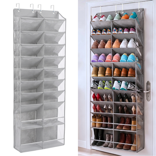 Over The Door Shoe Organizer - 10 Tiers 30 Pairs Capacity (XL)
