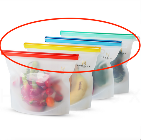 Reusable Silicone Storage Bags Homelux Theory