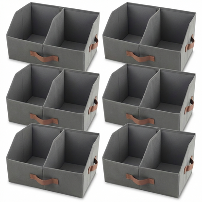 Trapezoid Storage Bin Dark