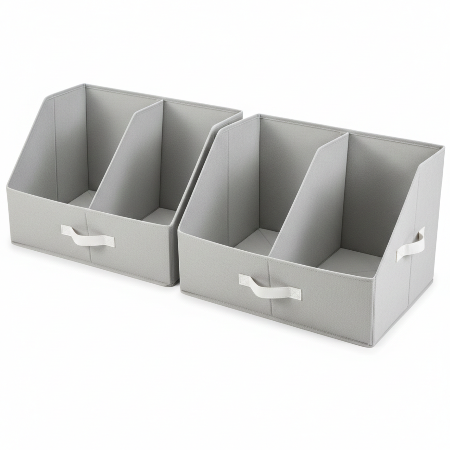 Trapezoid Storage Bin - Light Gray