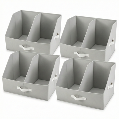 Trapezoid Storage Bin - Light Gray