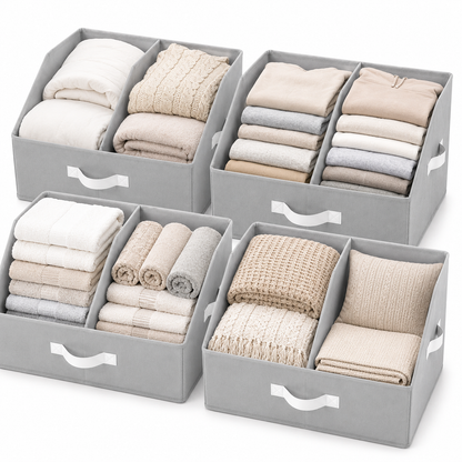 Trapezoid Storage Bin - Light Gray