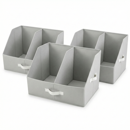Trapezoid Storage Bin - Light Gray