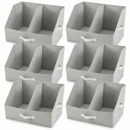 Trapezoid Storage Bin - Light Gray