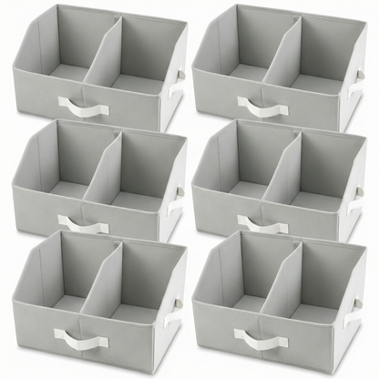 Trapezoid Storage Bin - Light Gray