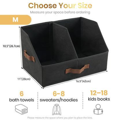Trapezoid Storage Bin - Black