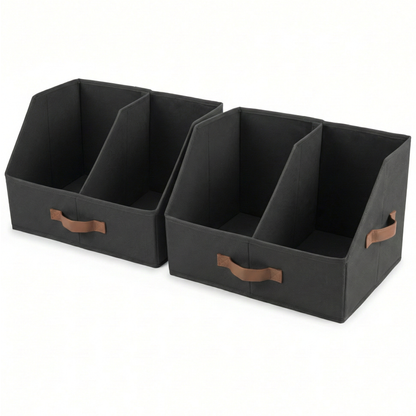 Trapezoid Storage Bin - Black