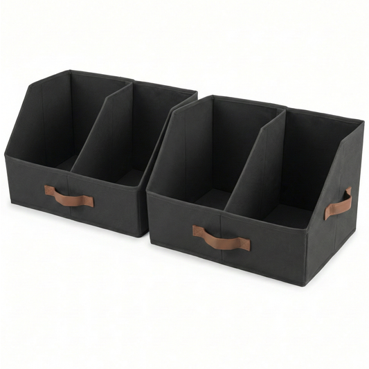 Trapezoid Storage Bin - Black
