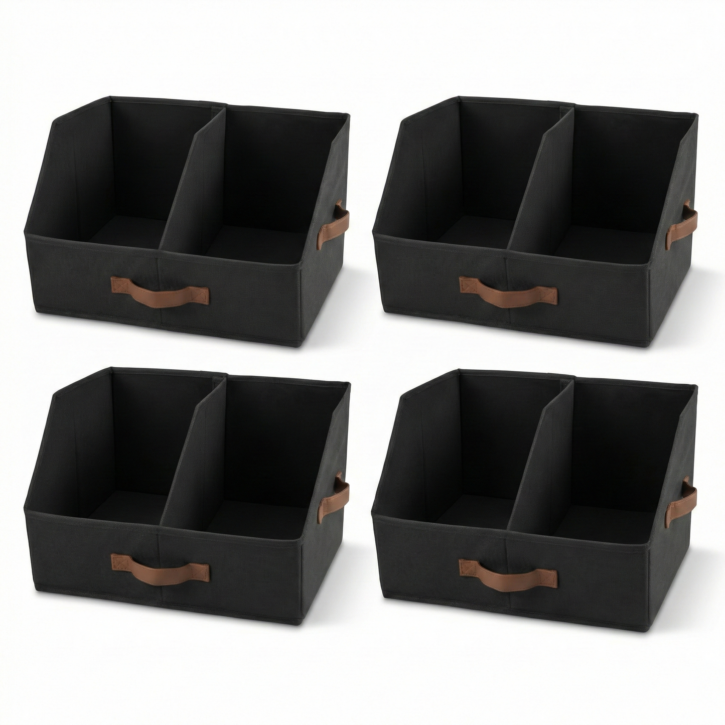 Trapezoid Storage Bin - Black