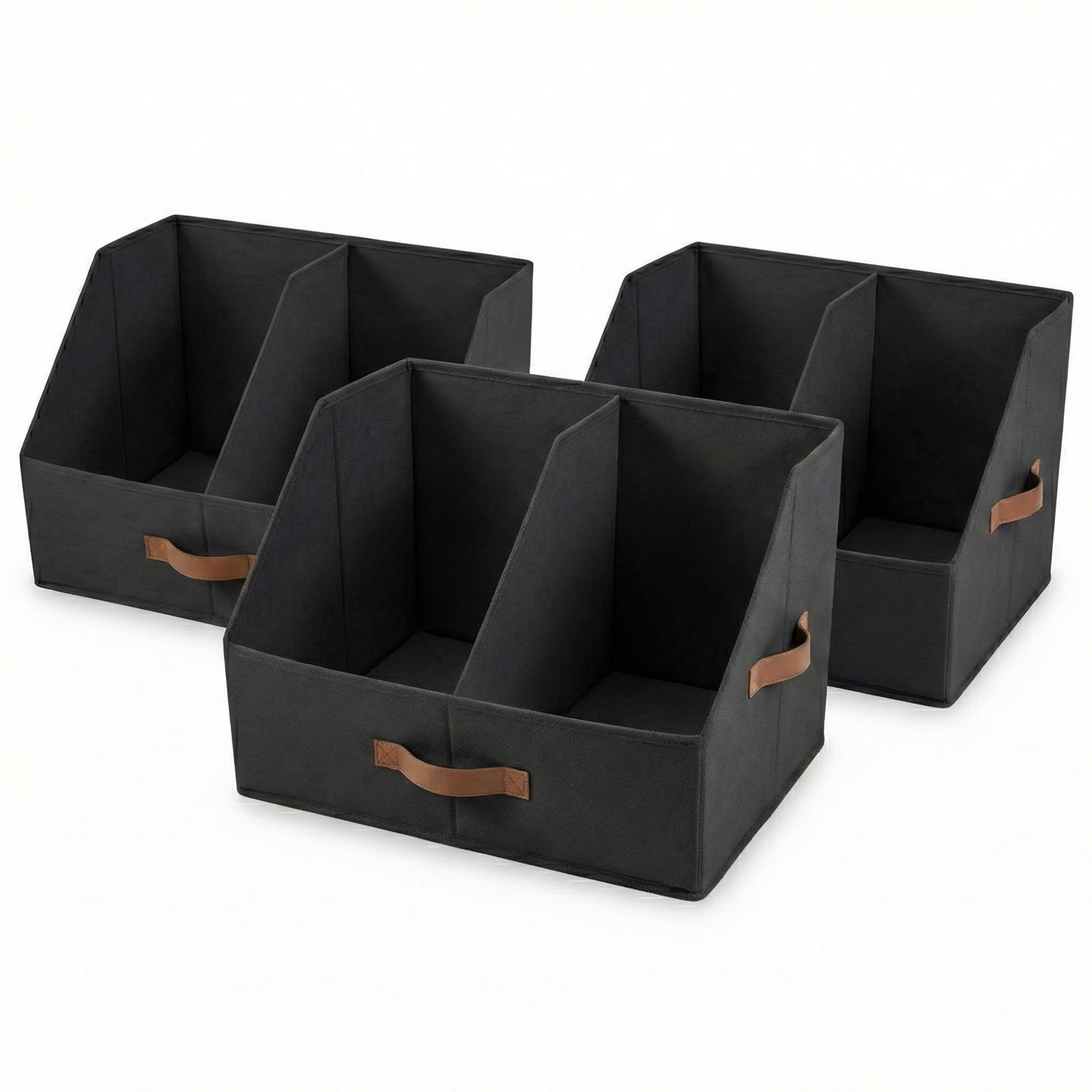 Trapezoid Storage Bin - Black