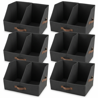 Trapezoid Storage Bin - Black