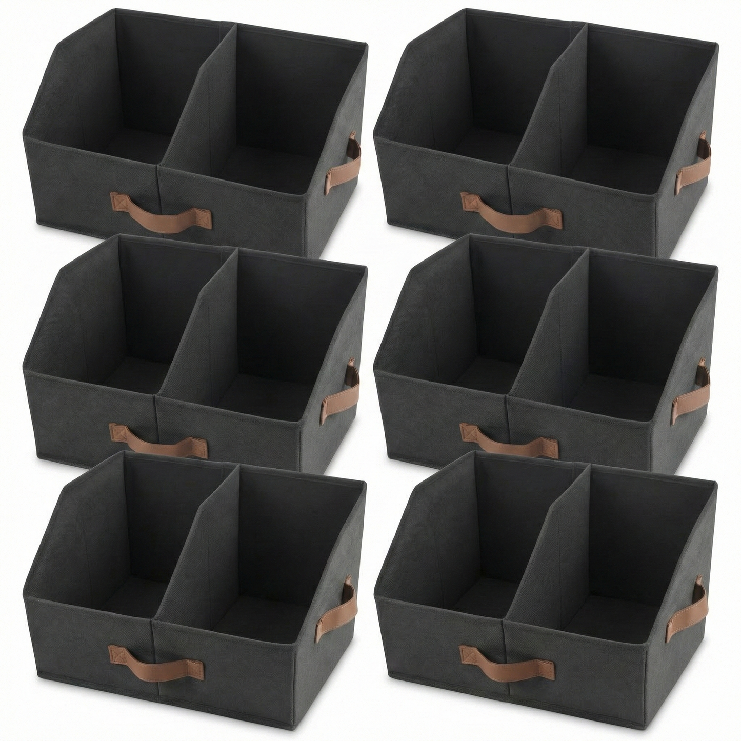 Trapezoid Storage Bin - Black